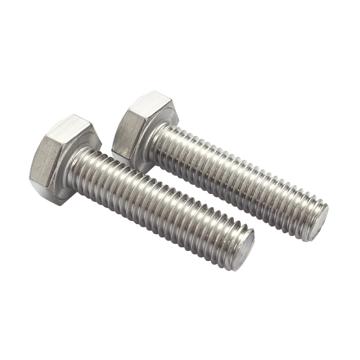 奧峰 DIN933全牙外六角螺栓，M6-1.0X30，不銹鋼316，強度A4-70